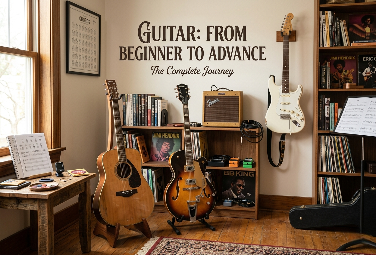 Guiter from Beginner to Advance